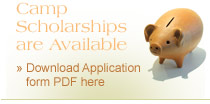 Camp Scholarships are Available